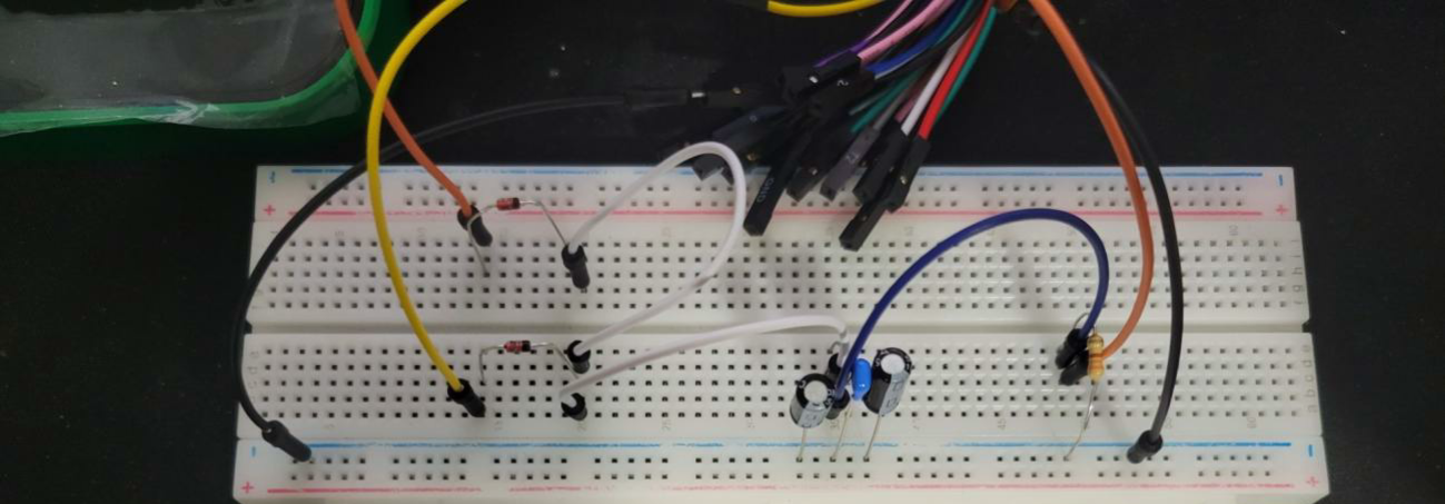 Physical circuit using components (Figure 4)